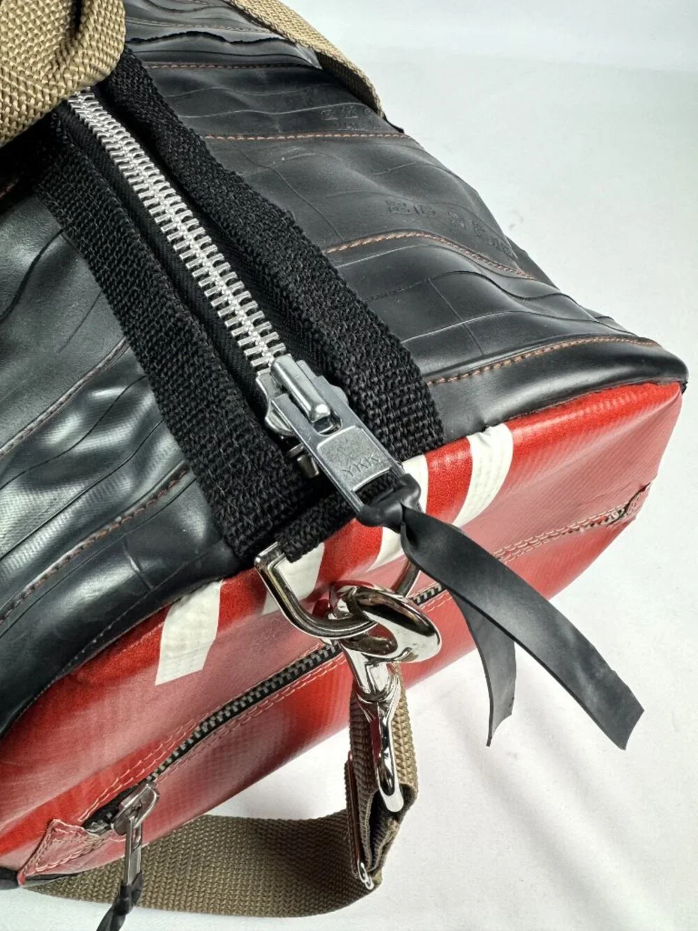 ONE OF ITS KIND - Upcycled Custom Duffel